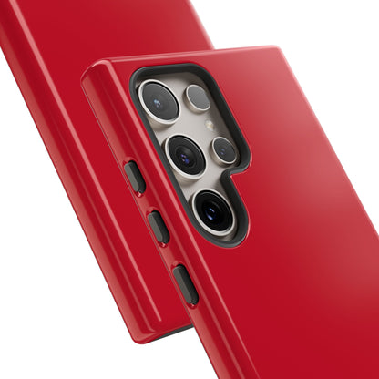 SOLID Calm Cherry Tough Case for Samsung