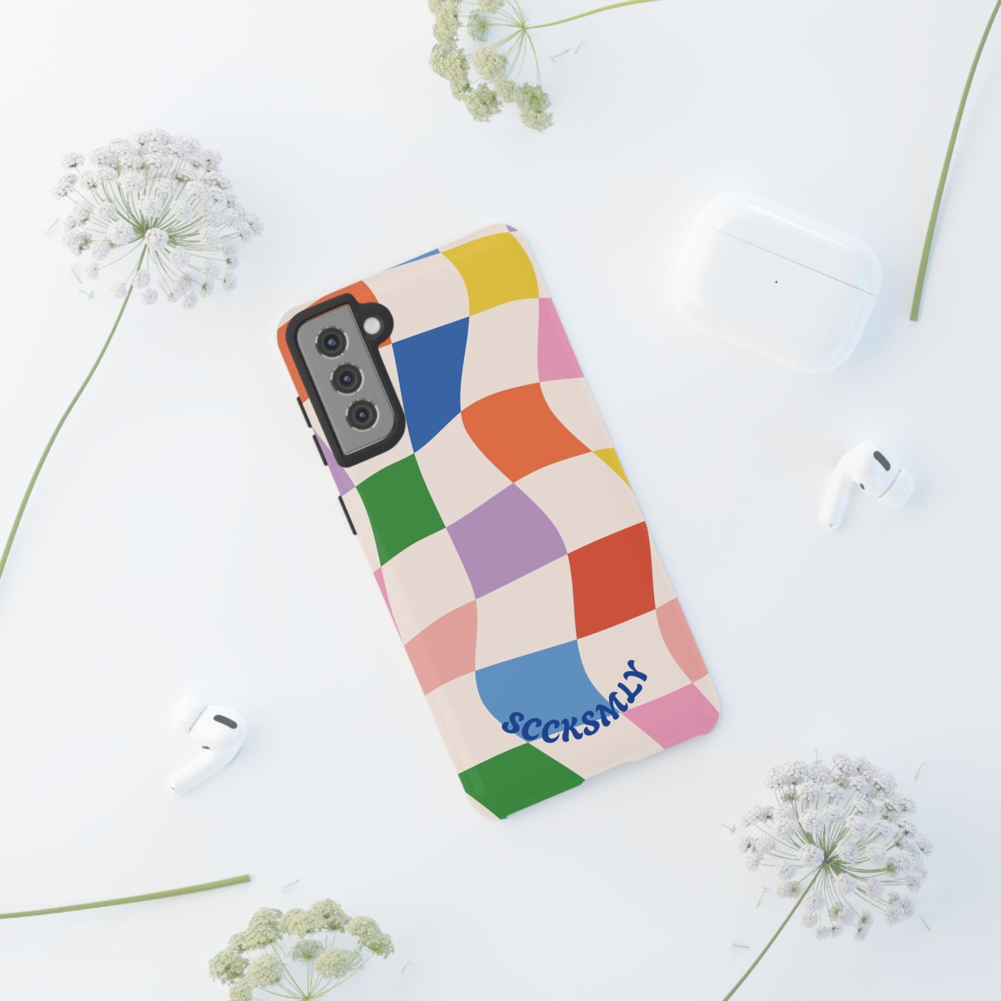 Checker Flicker Phone Case for Samsung