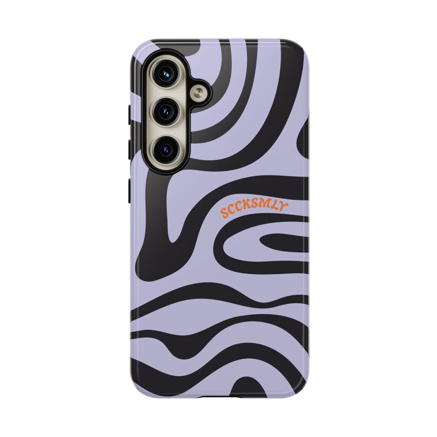 Purple Swirl Phone Case for Samsung