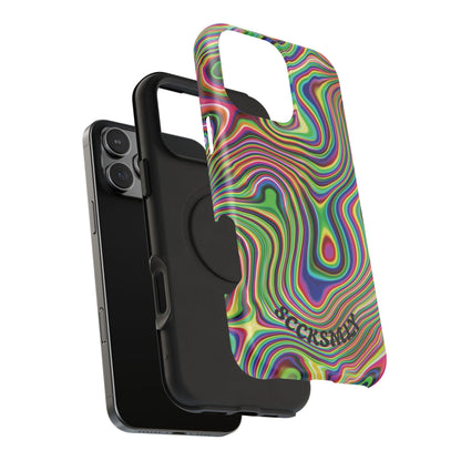 Acid Swirl Phone Case for Apple