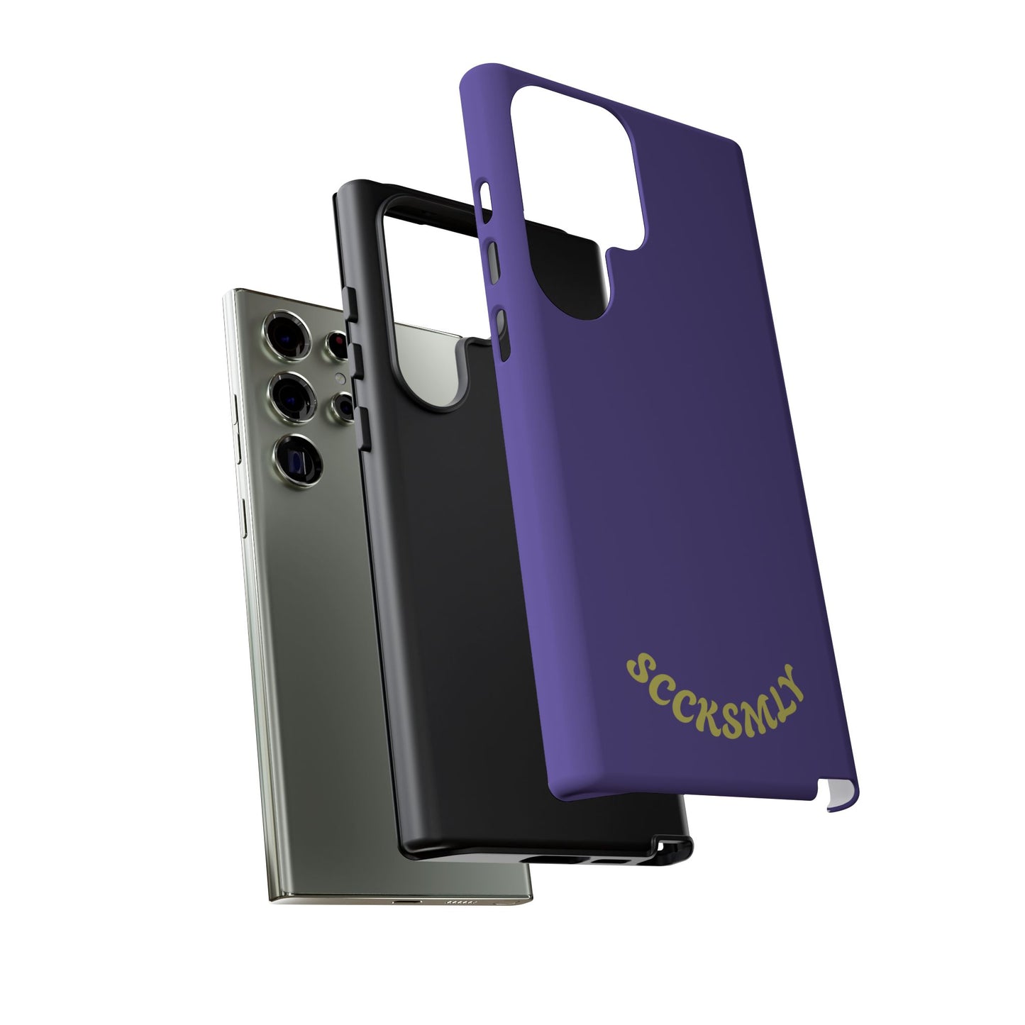 SOLID Dreamy Dusk Purple Tough Case for Samsung