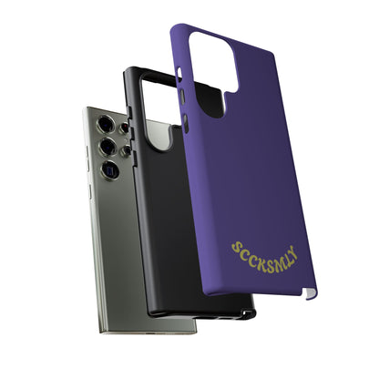 SOLID Dreamy Dusk Purple Tough Case for Samsung