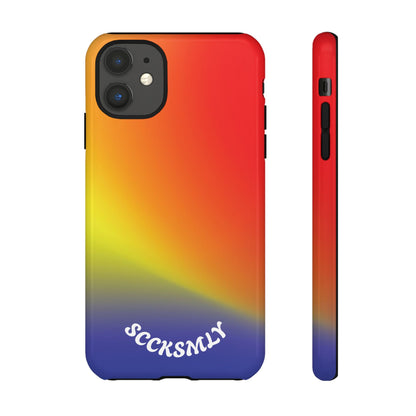 Volcanic Rain Tough Phone Case for Apple
