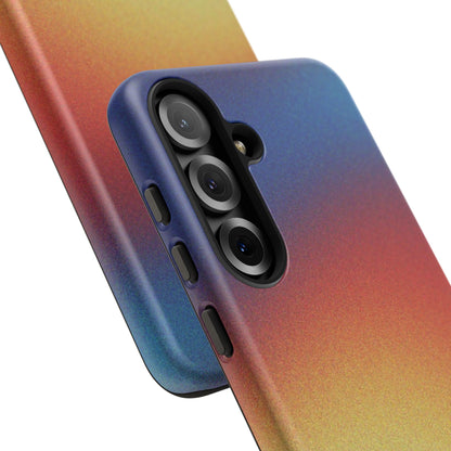Faded Sunset Aura Tough Phone Case for Samsung