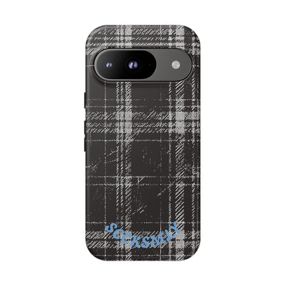 Smoky Grungy Plaid Phone Case for Google Pixel