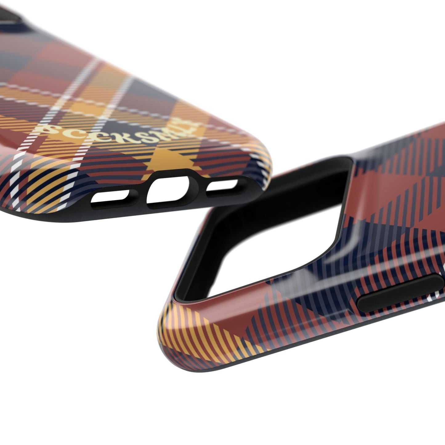 Harvest Tartan Phone Case for Apple