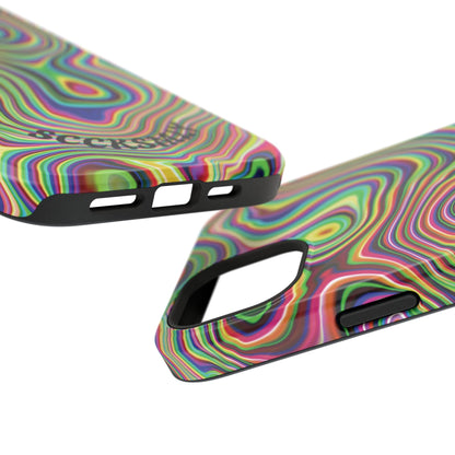 Acid Swirl Phone Case for Apple