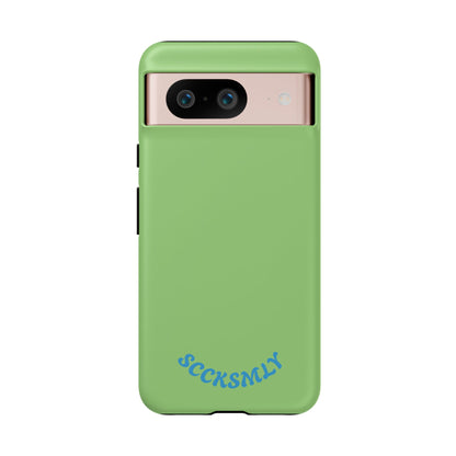 SOLID Sour Lime Tough Case for Google Pixel