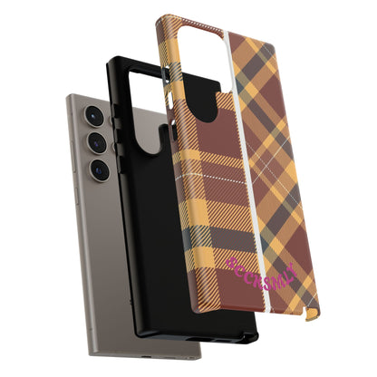 Autumn Plaid Phone Case for Samsung