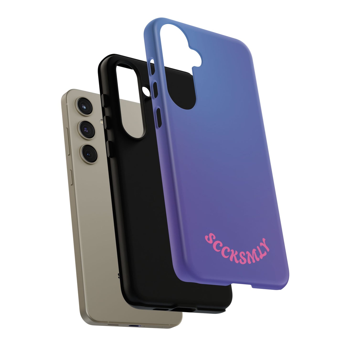 Berry Pop Gradient Tough Phone Case for Samsung