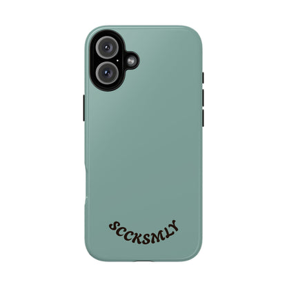 SOLID Fudge Mint Crunch Tough Phone Case for Apple