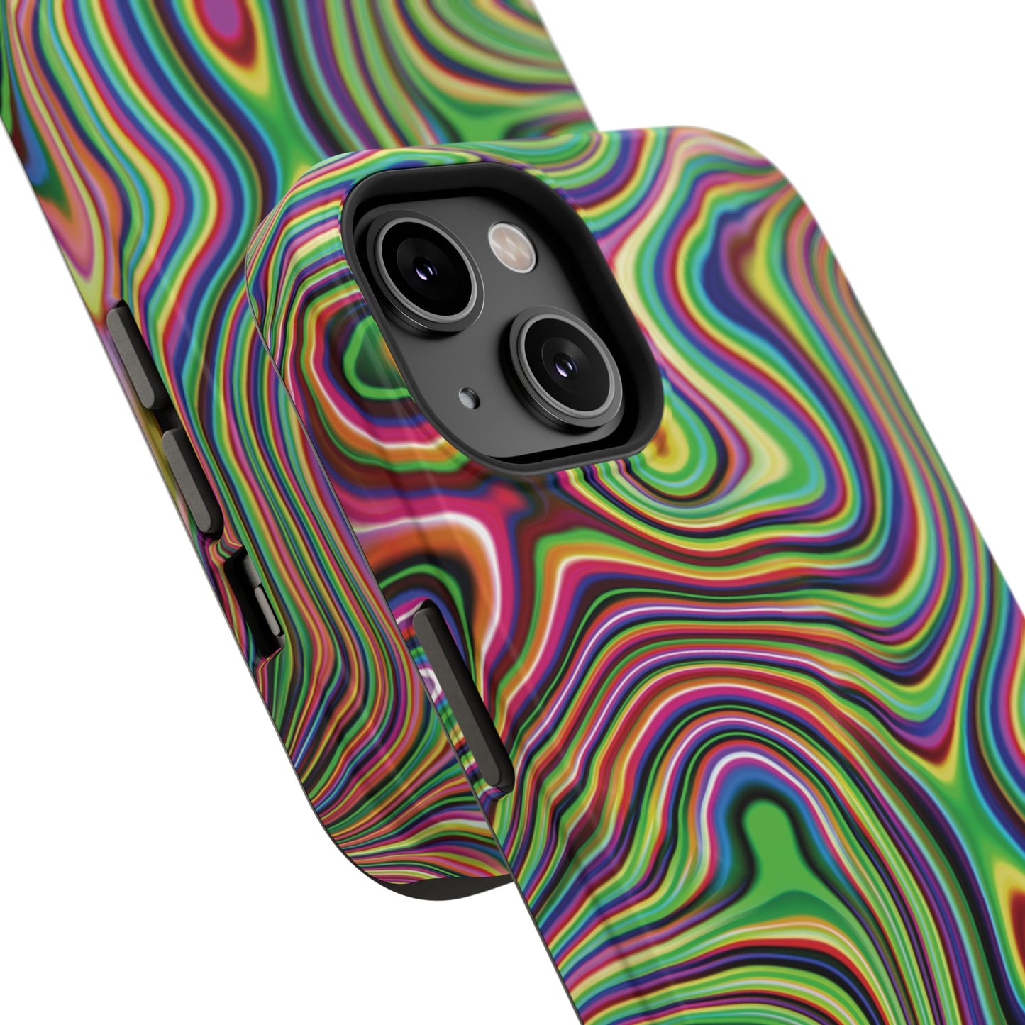 Acid Swirl Phone Case for Apple