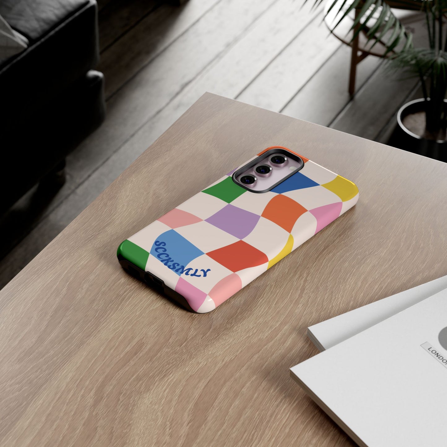 Checker Flicker Phone Case for Samsung