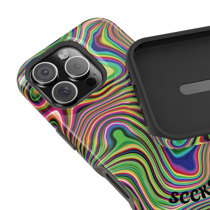 Acid Swirl Phone Case for Apple