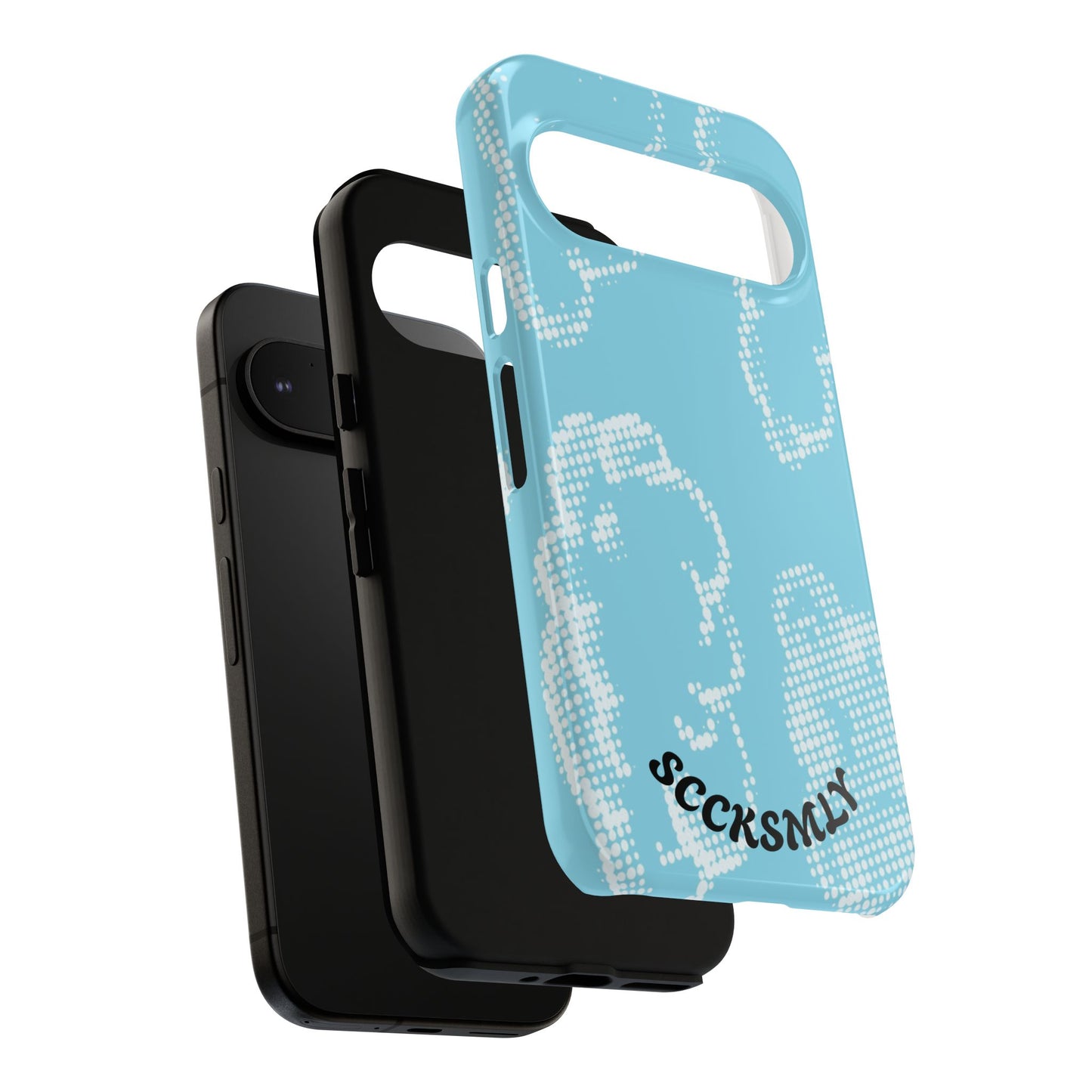 Comic Dot Sky Tough Phone Case for Google Pixel
