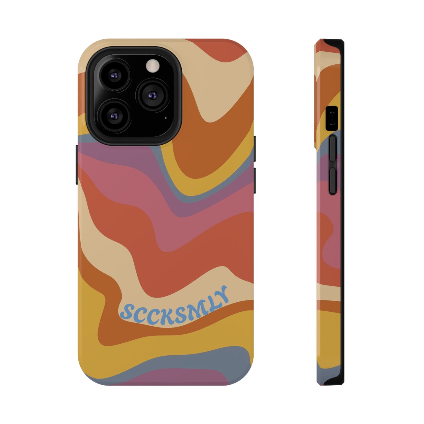 Warm Retro Phone Case for Apple