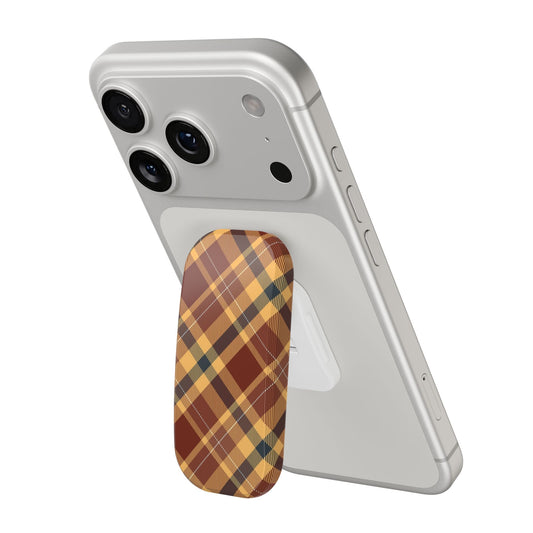 Clickit Autumn Plaid Phone Stand