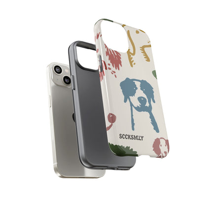 Paws & Portraits Tough Phone Case for Apple