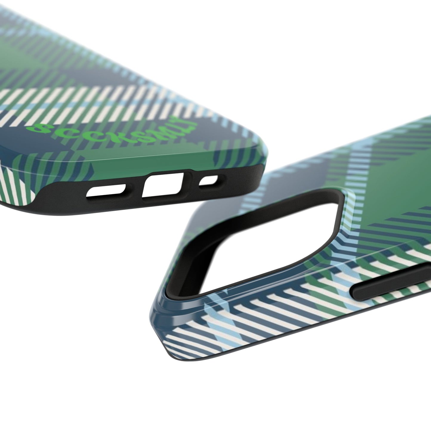 Earth and Sky Plaid Phone Case for Apple