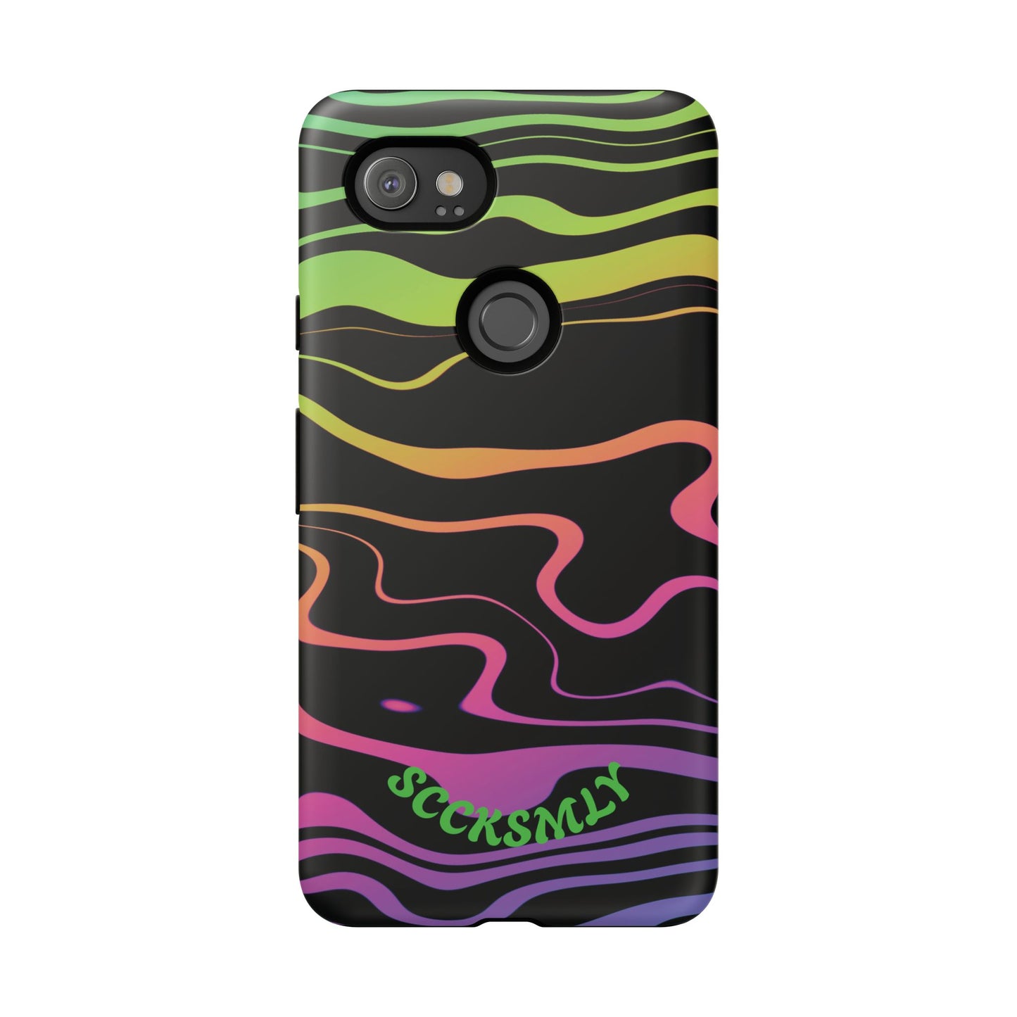 Dark Rainbow Phone Case For Google Pixel