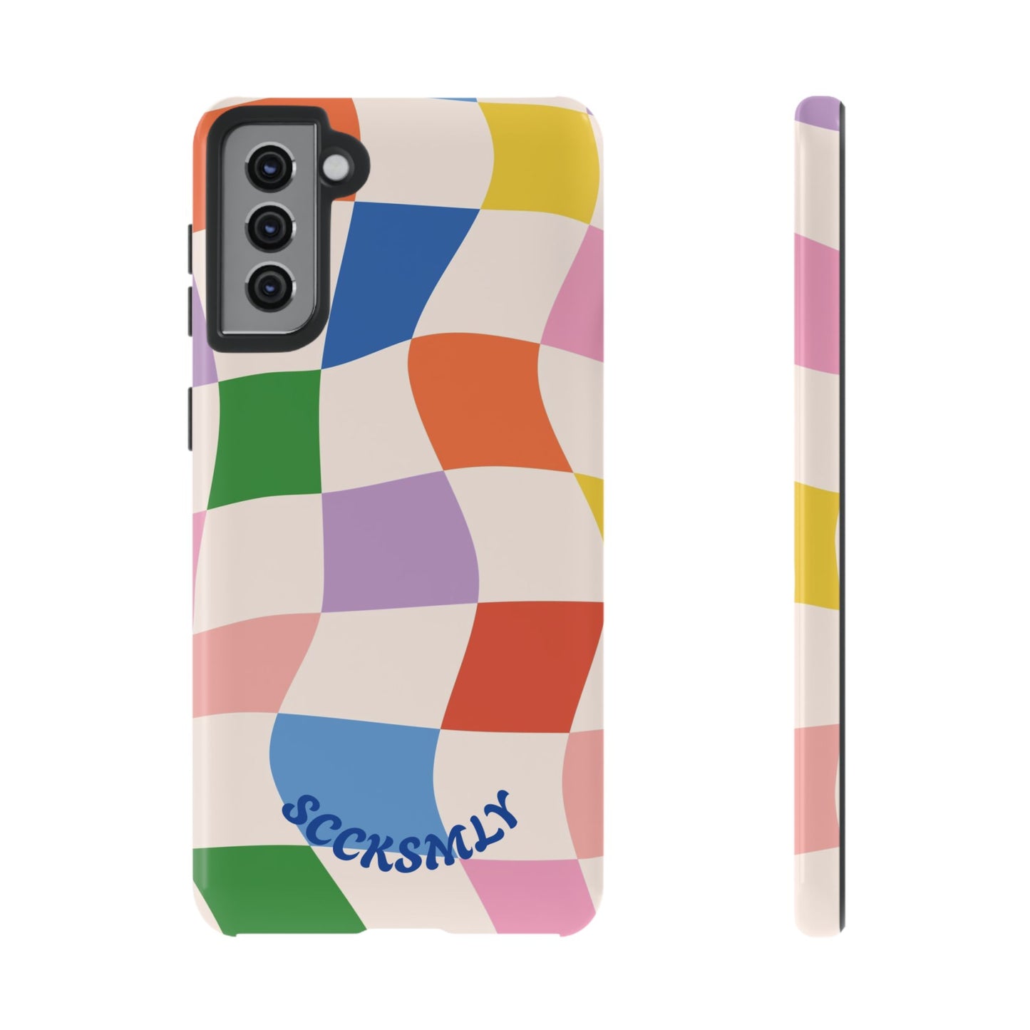 Checker Flicker Phone Case for Samsung