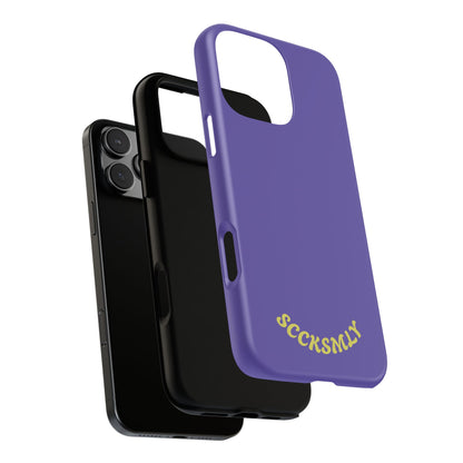 SOLID Dreamy Dusk Purple Tough Case for Apple
