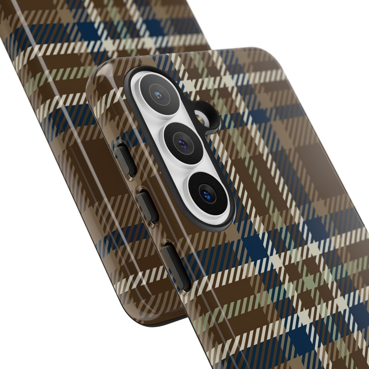 Earth and Sky Plaid Phone Case for Samsung