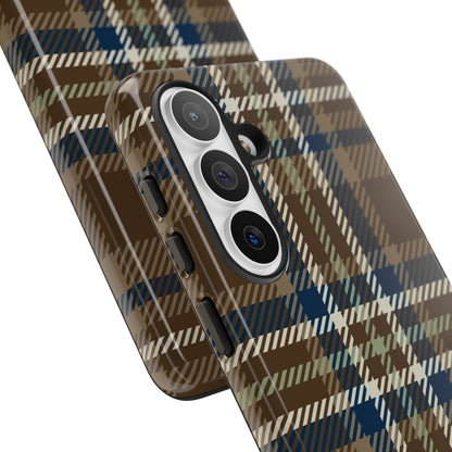 Earth and Sky Plaid Phone Case for Samsung