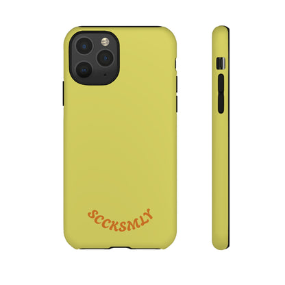 SOLID Lemon Dijon Glaze Tough Case for Apple