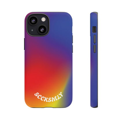Liquid Dusk Tough Phone Case for Apple