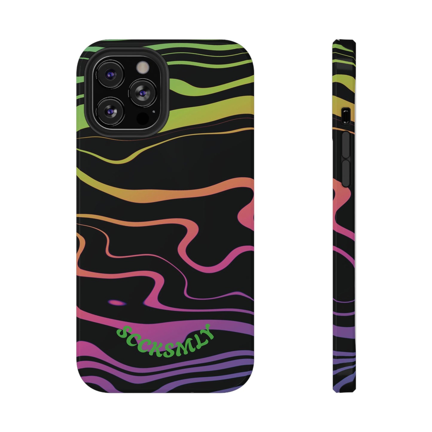 Dark Rainbow Phone Case for Apple
