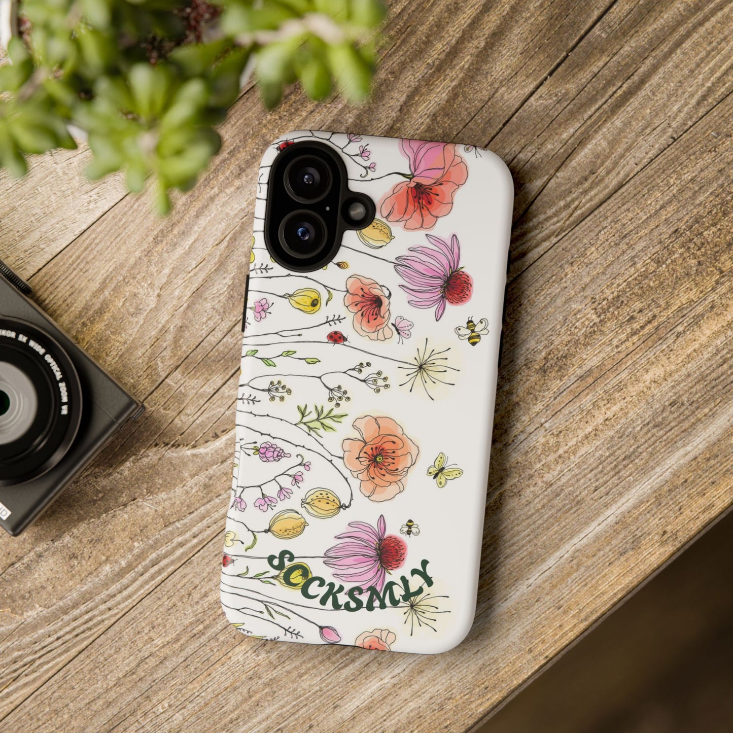 Wonderful Garden Tough Phone Case for Apple