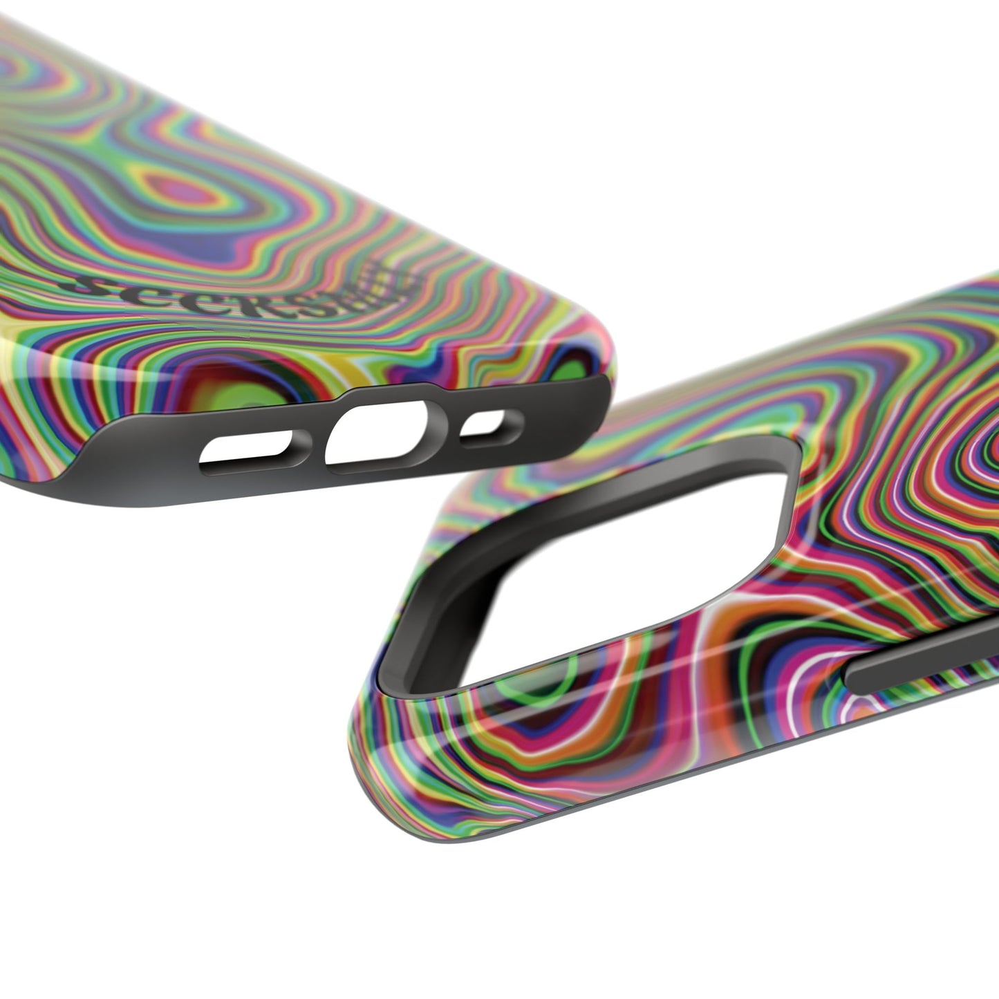 Acid Swirl Phone Case for Apple