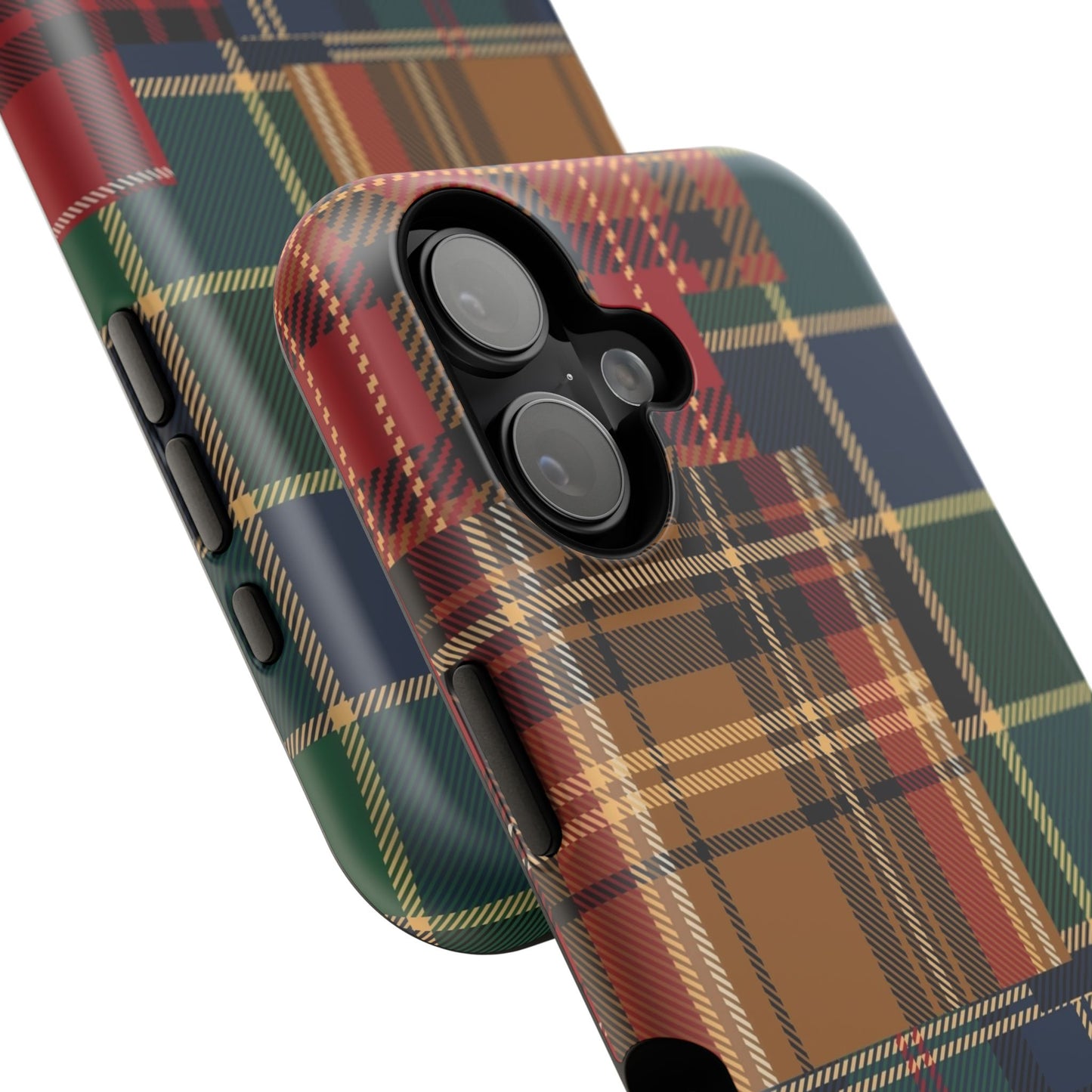Heritage Hues Patchwork Tough Phone Case for Apple