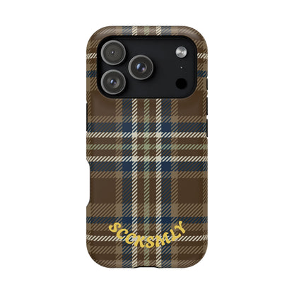 Earth and Sky Plaid Phone Case for Apple