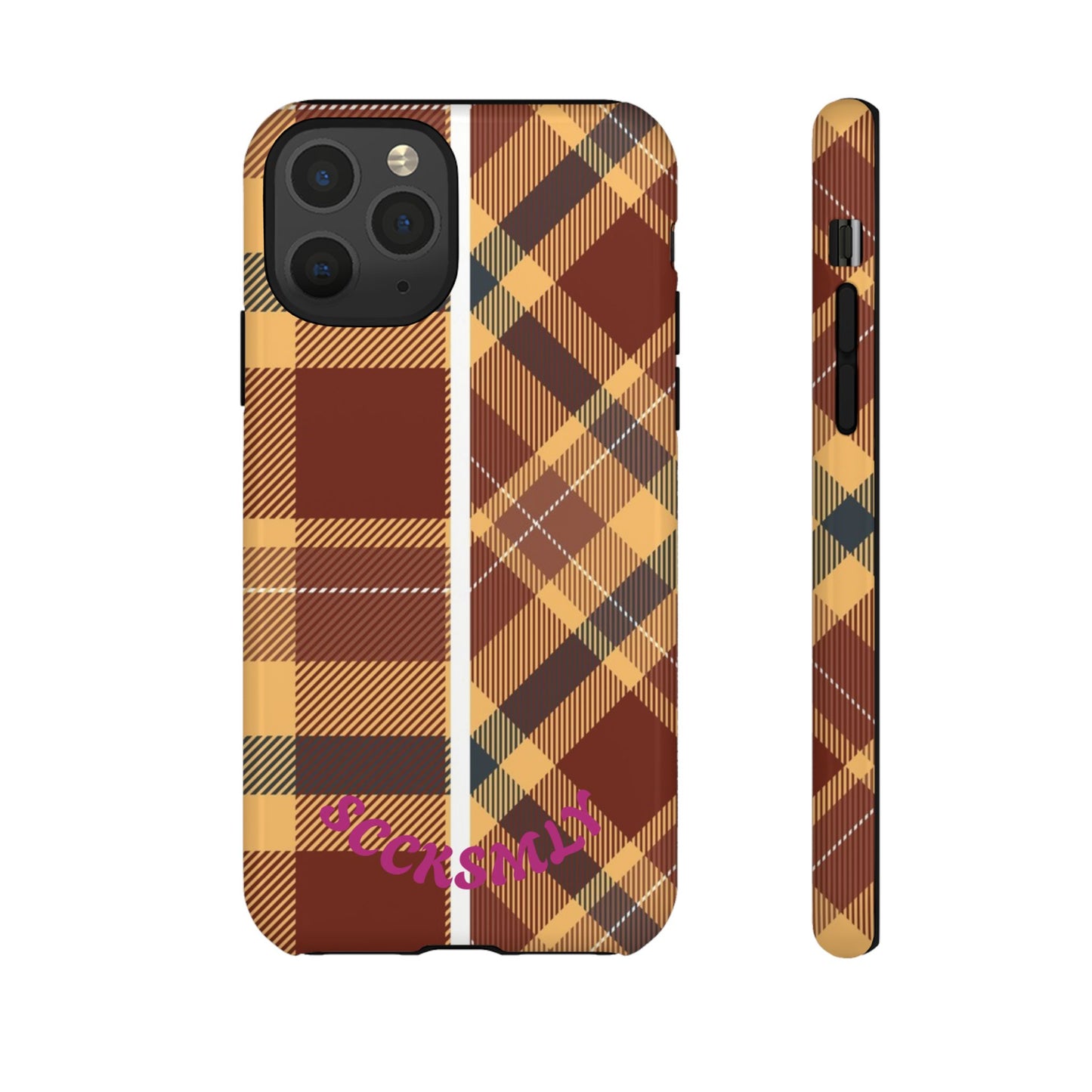 Autumn Plaid Phone Case for Apple