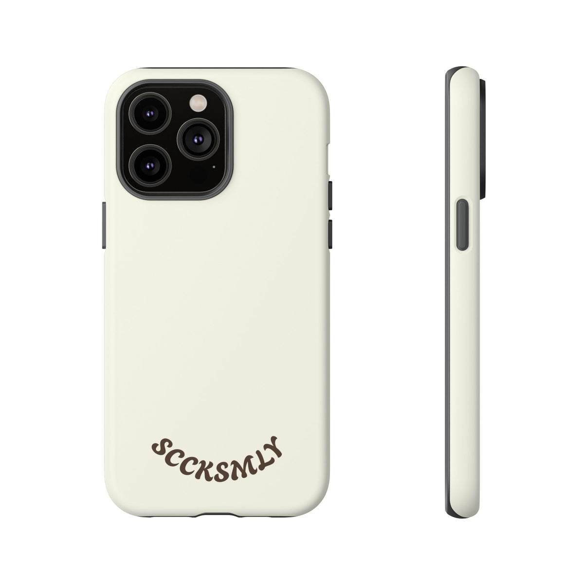 Cream Milk Chocolate Tough Phone Case for Apple