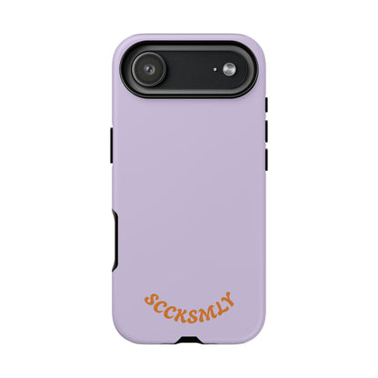 SOLID Lavender Mist Tough Case for Apple