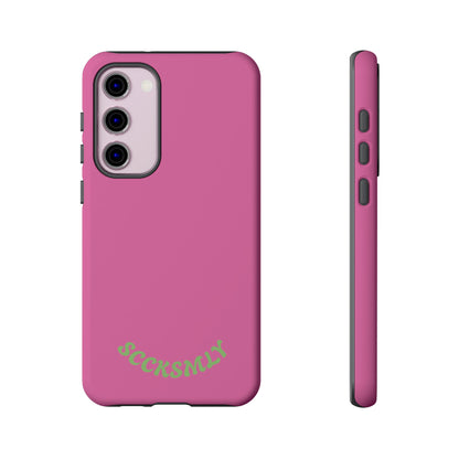 SOLID Sweet Static Pink Tough Case for Samsung