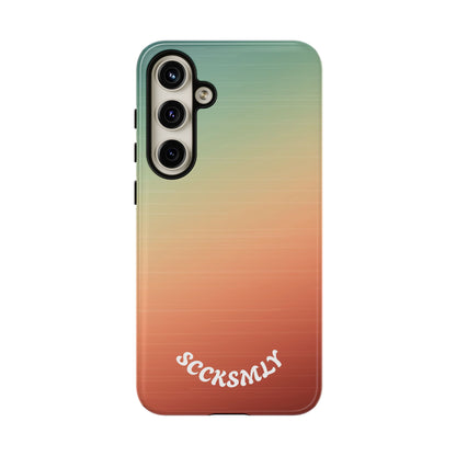 Warm Ombré Tough Phone Case for Samsung