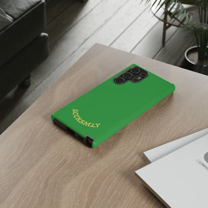 SOLID Green Grin Tough Case for Samsung