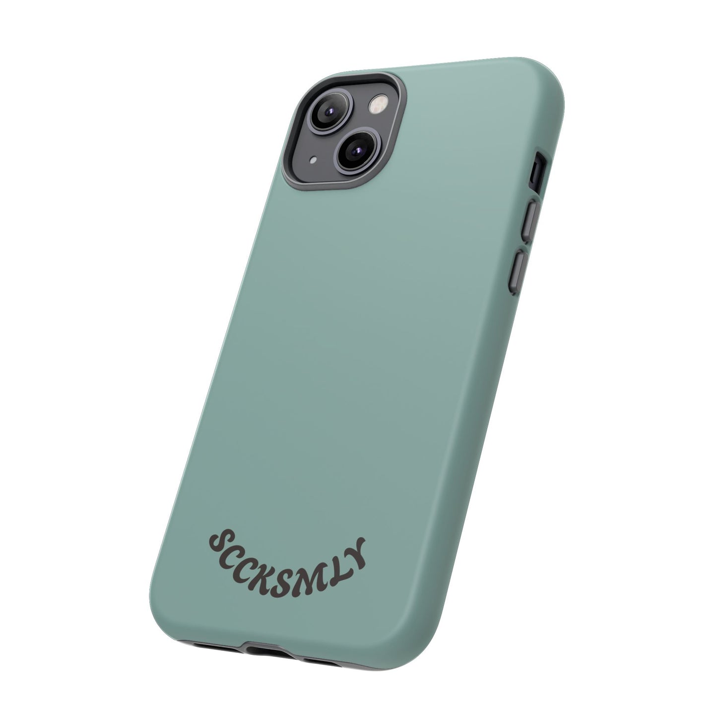 SOLID Fudge Mint Crunch Tough Phone Case for Apple