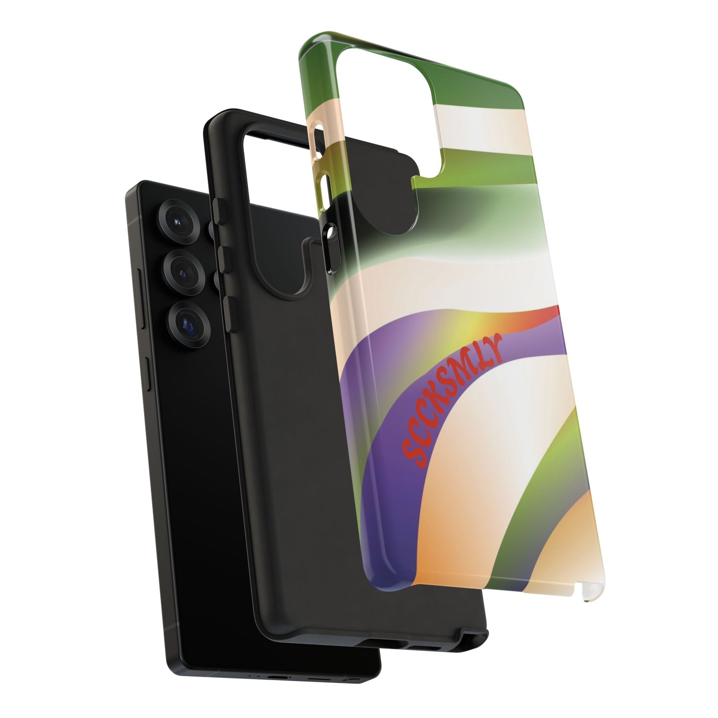 Green Waves Phone Case for Samsung