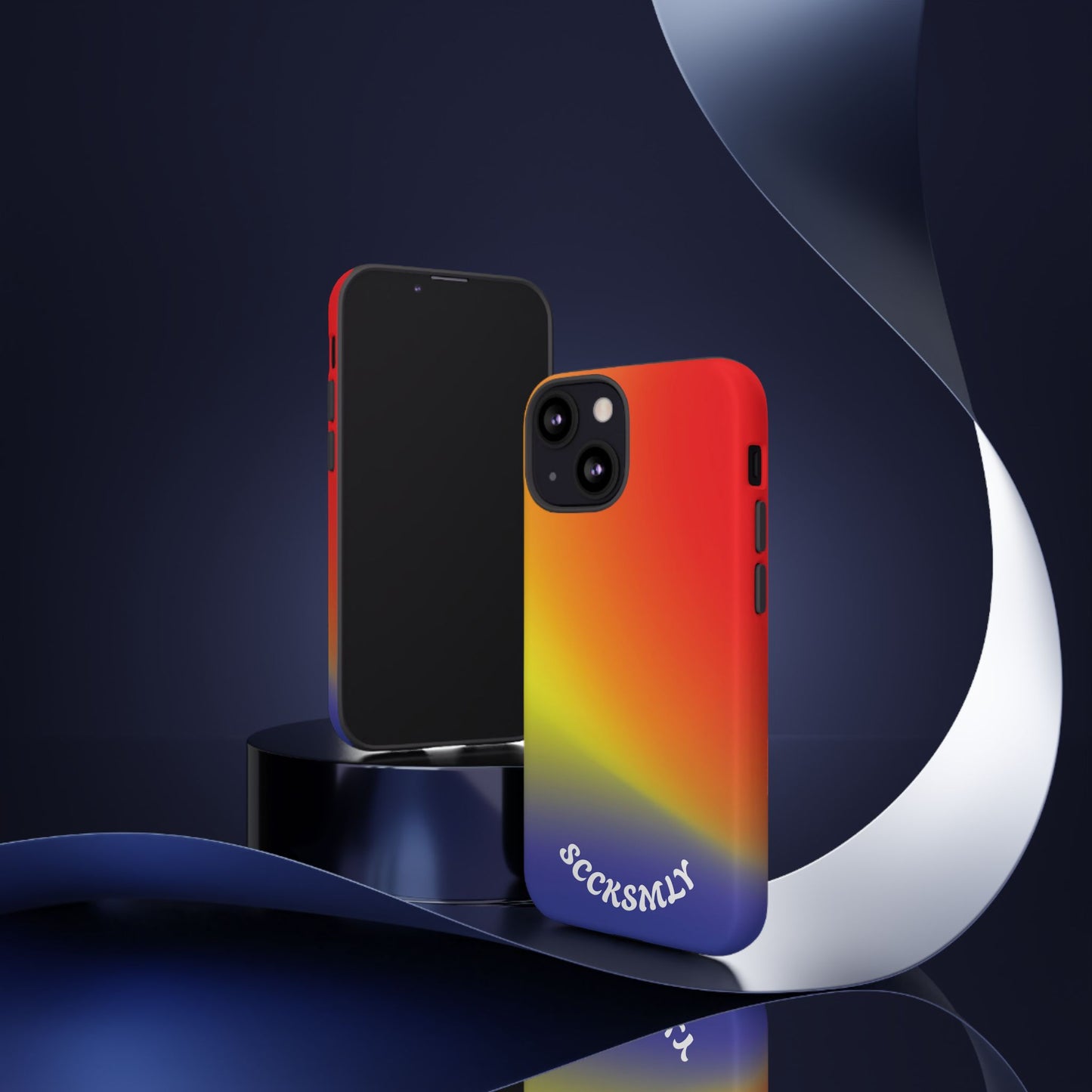 Volcanic Rain Tough Phone Case for Apple