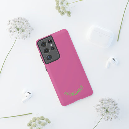 SOLID Sweet Static Pink Tough Case for Samsung