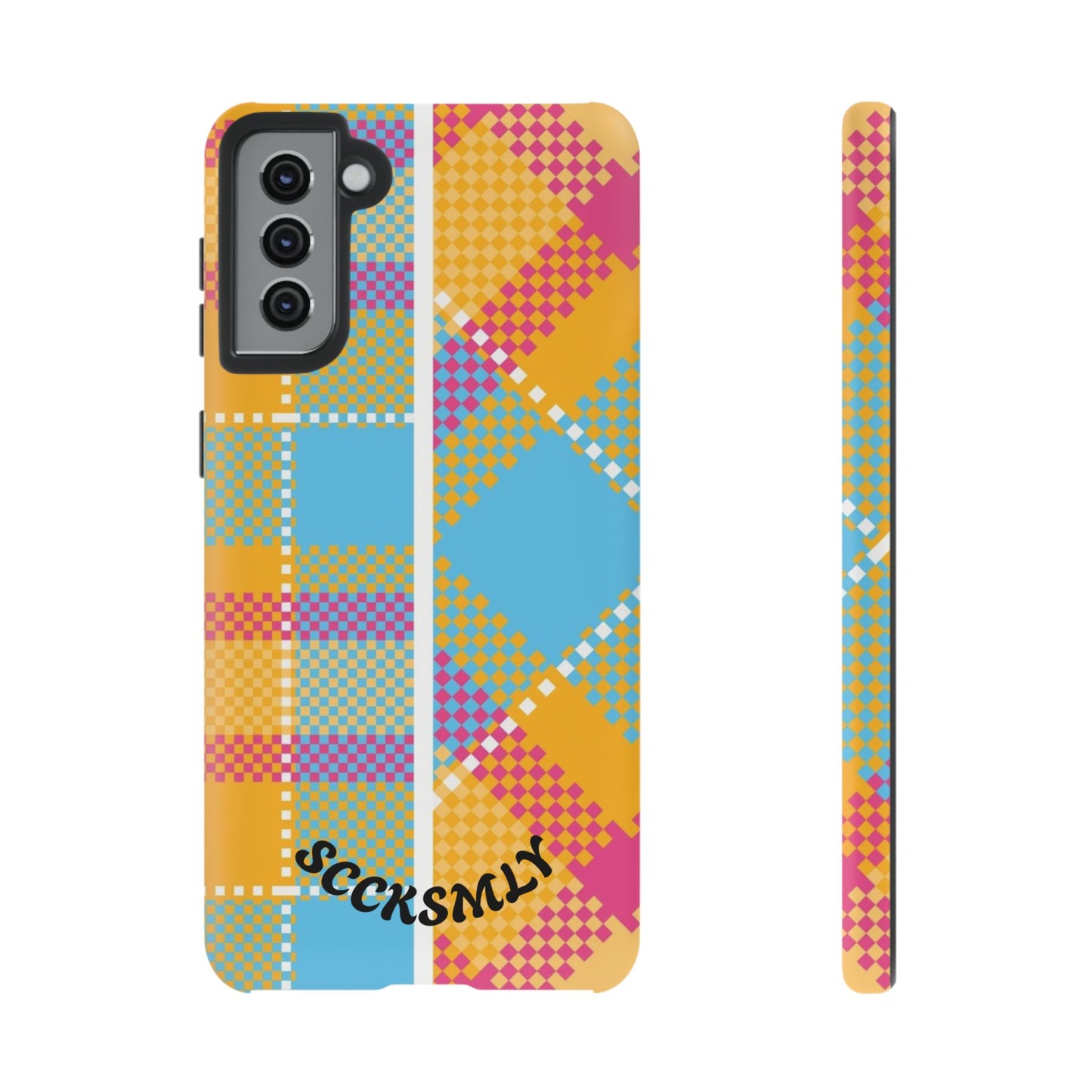 Pattern Punch Phone Case for Samsung