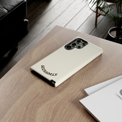Cream Milk Chocolate Tough Phone Case for Samsung