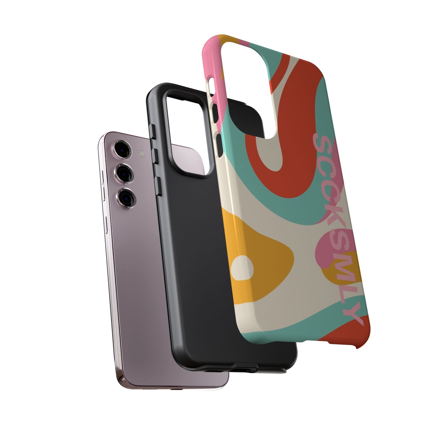 Psychodelic Acid Swirl Phone Case for Samsung