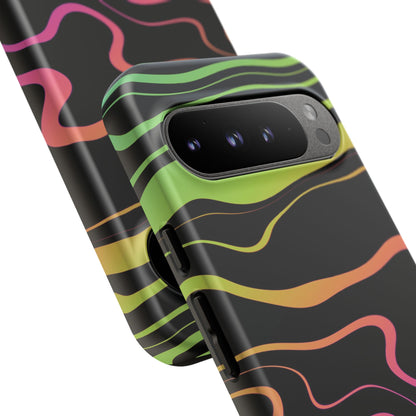 Dark Rainbow Tough Case For Google Pixel