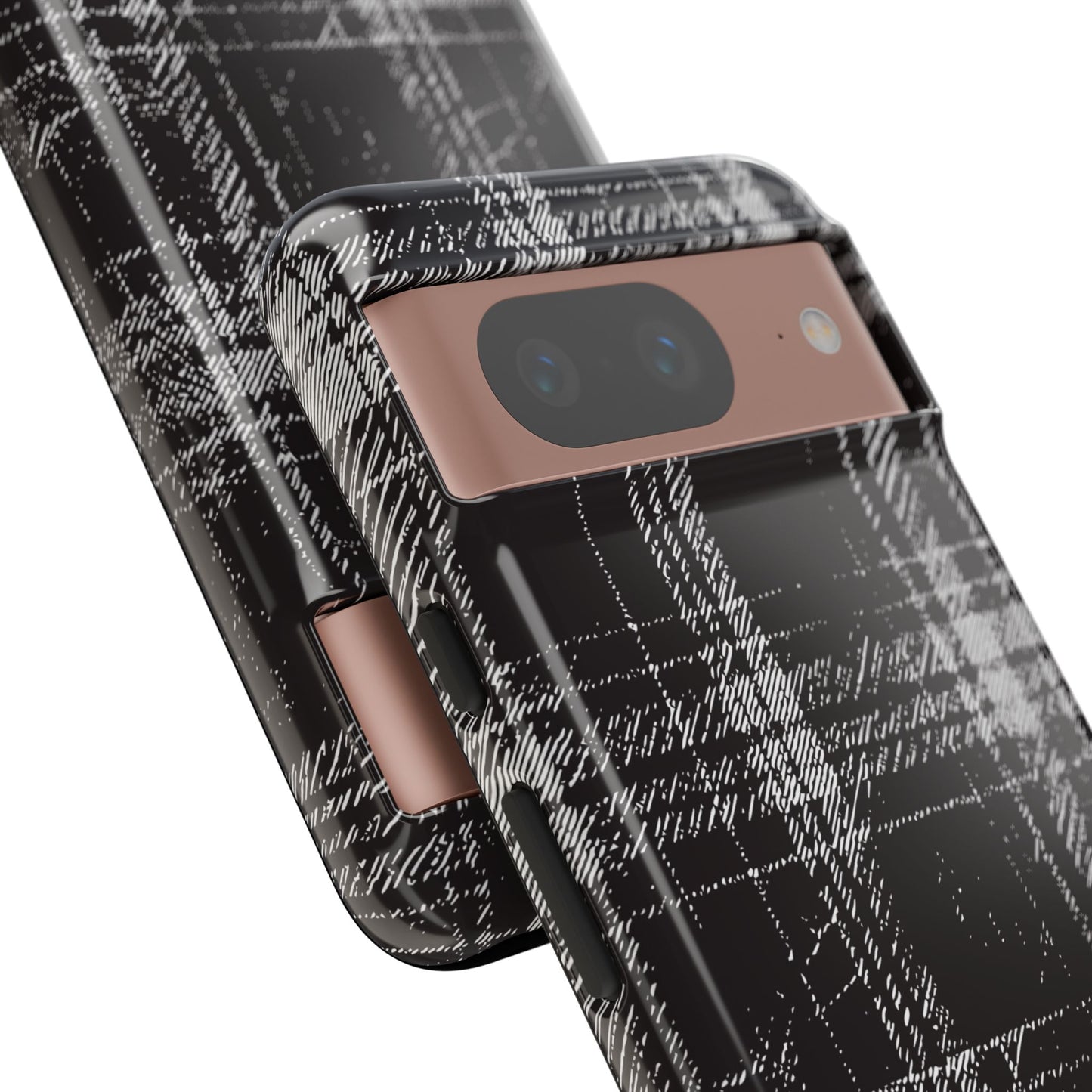 Smoky Grungy Plaid Phone Case for Google Pixel